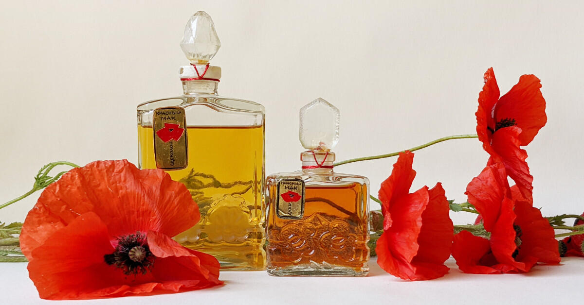レア Novaya Zarya Krasny Mak Red Poppy Krasny Mak' (Red Poppy): Younger Than It Seems ~ Vintage Fragrances