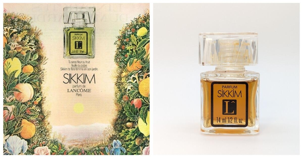 Sikkim Lancôme: Greenery, Florals and the Orient ~ Vintages