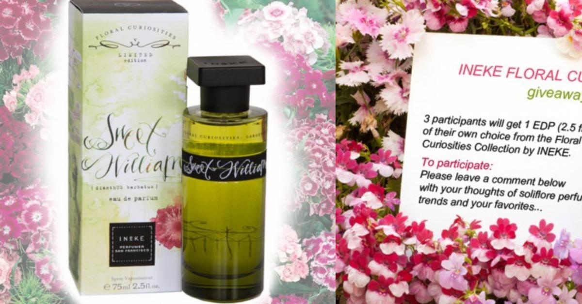 Ineke Floral Curiosities NEWS & GIVEAWAY ~ Niche Perfumery