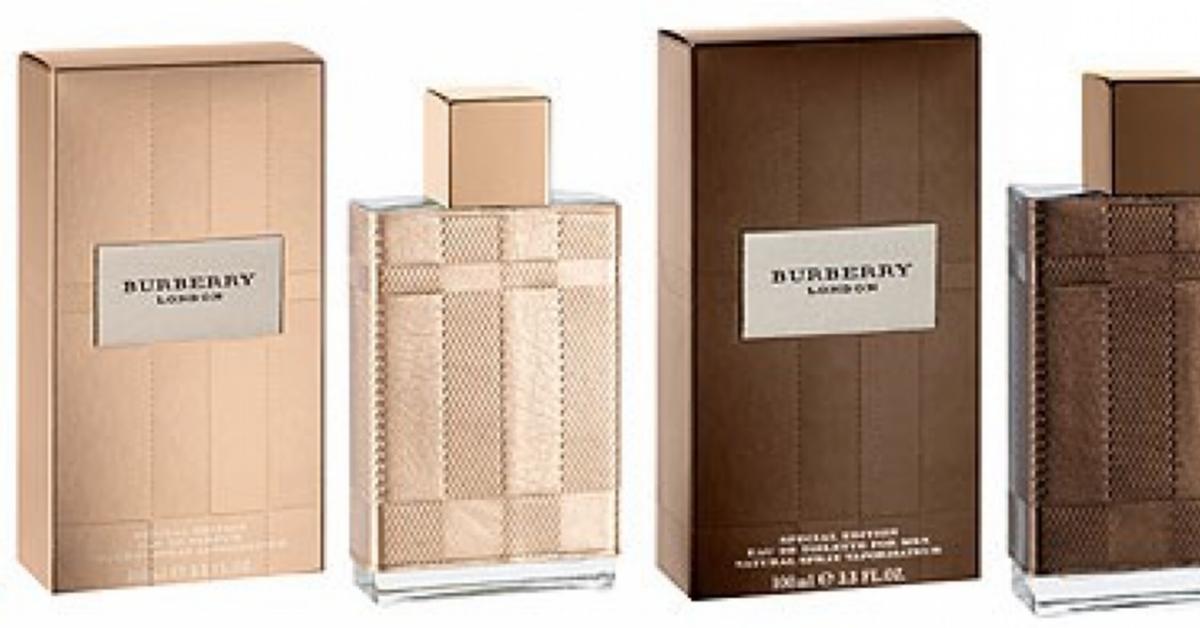 Burberry London Special Editions – Touch of Silky Fabric ~ New Fragrances