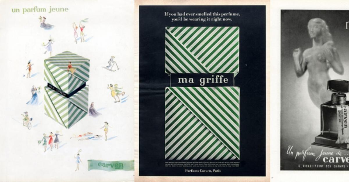 Carven (Perfumes) 1984 Ma griffe — Perfumes — Advertisement