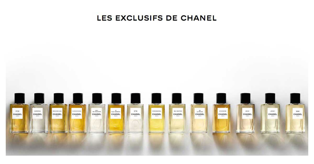 Les Exclusifs de Chanel Eaux de Parfum ~ New Fragrances