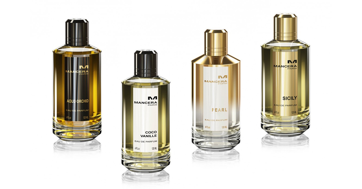 Mancera Christmas Collection: Pearl, Sicily, Coco Vanille, Aoud