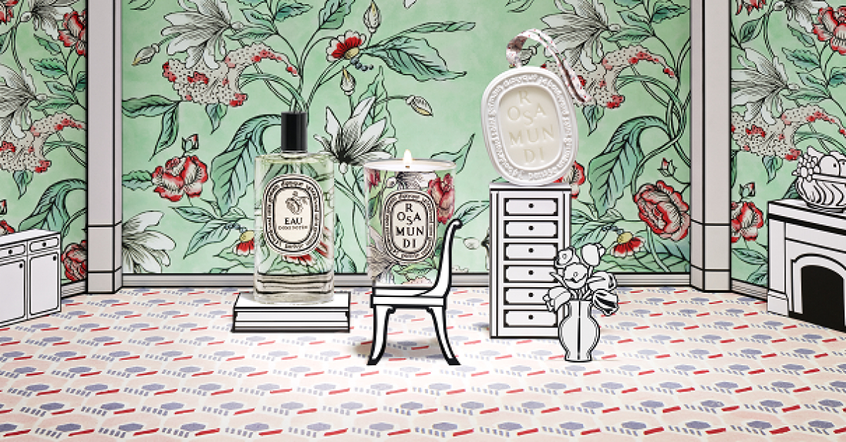 Diptyque And Domino Paper Creator Antoinette Poisson Collaboration New Fragrances