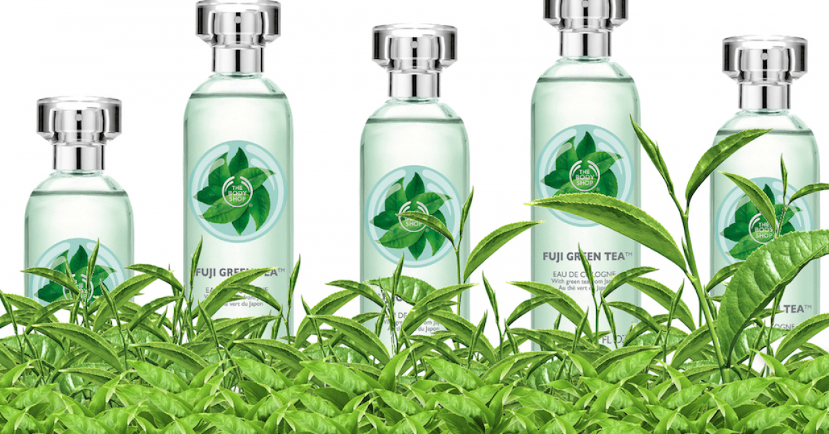 Green tea perfume online body shop