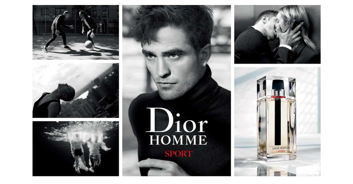 Robert Pattinson Dior Homme Sport Campaign Fragrance 2022