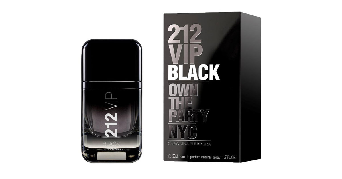 Carolina Herrera 212 VIP Black ~ New Fragrances