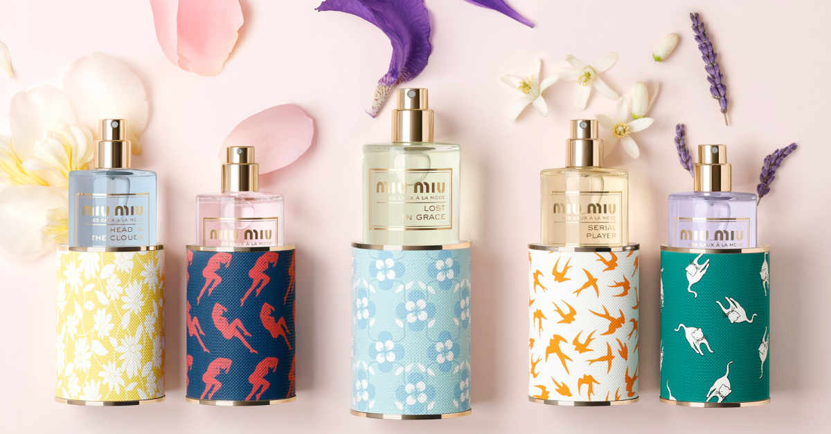 Miu Miu LES EAUX A LA MODE 香水 Miu Miu的Les Eaux à la Mode系列Lost in Grace淡香水~ 新香水