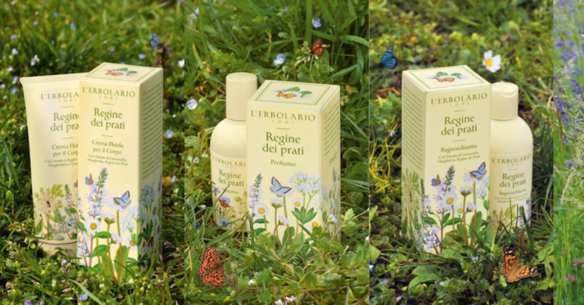 Gel Douche L'Erbolario Regine Dei Prati 250 Ml - Neuf Avec Emballage, Parfum Frais