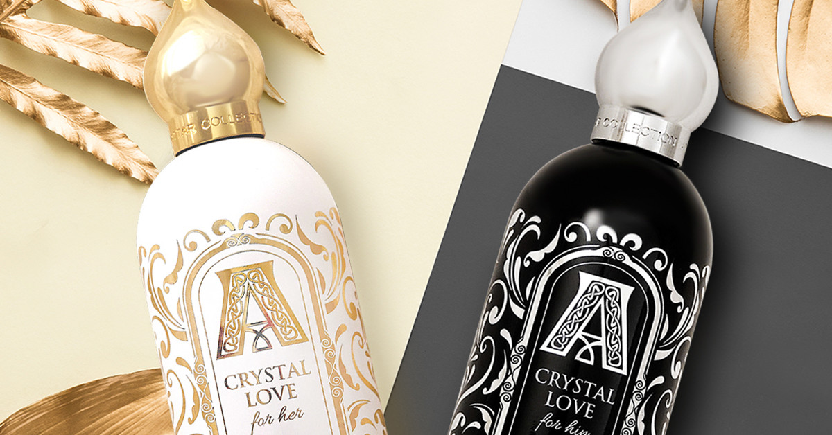 Attar-Collection: Crystal Love For Him, Crystal Love For Her ...
