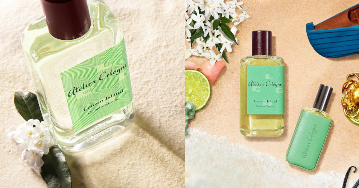 Atelier cologne lemon. Atelier Cologne Lemon Island. Ательер Cologne лимон. Лимон Айленд ателье Колонь. Atelier Cologne Lemon Island одеколон 4 мл.