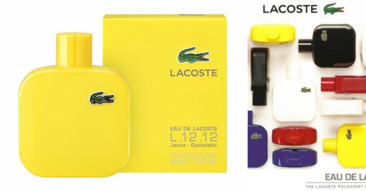 lacoste l1212 jaune