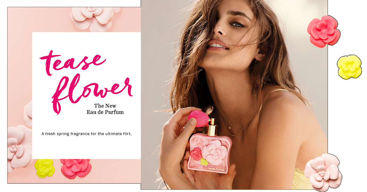 victoria's secret tease flower eau de parfum