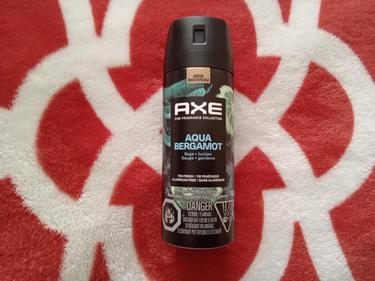 Aqua Bergamot AXE cologne - a new fragrance for men 2024