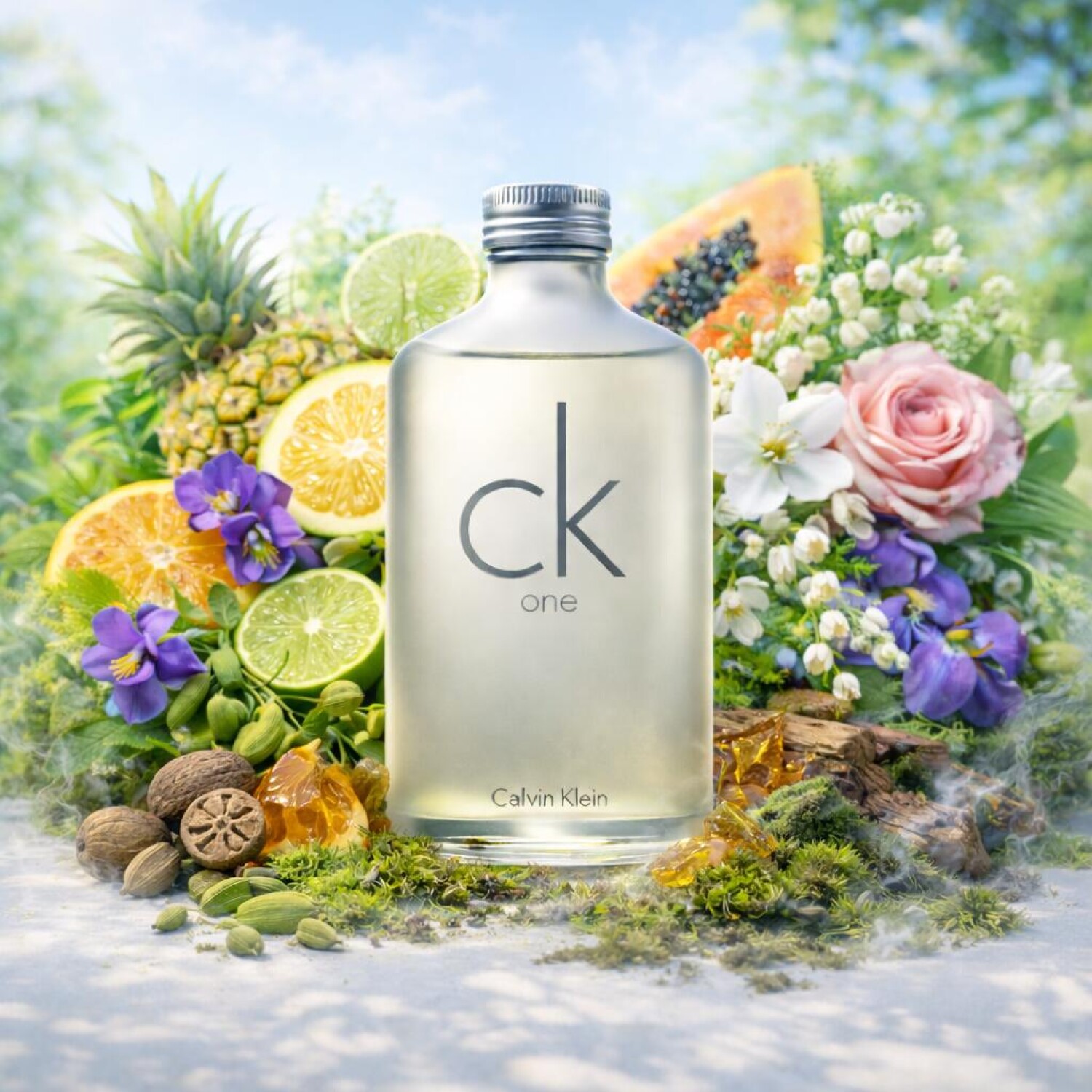 CK One Calvin Klein perfume - a fragrance for women and men 1994