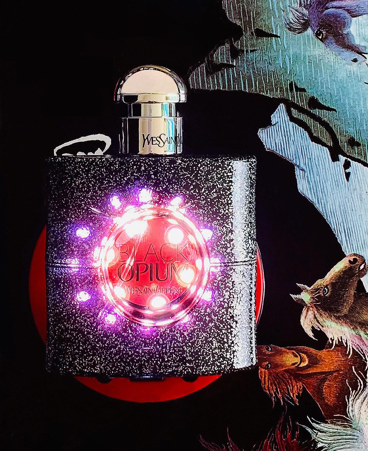 Black Opium Nuit Blanche Yves Saint Laurent perfume - a fragrance for