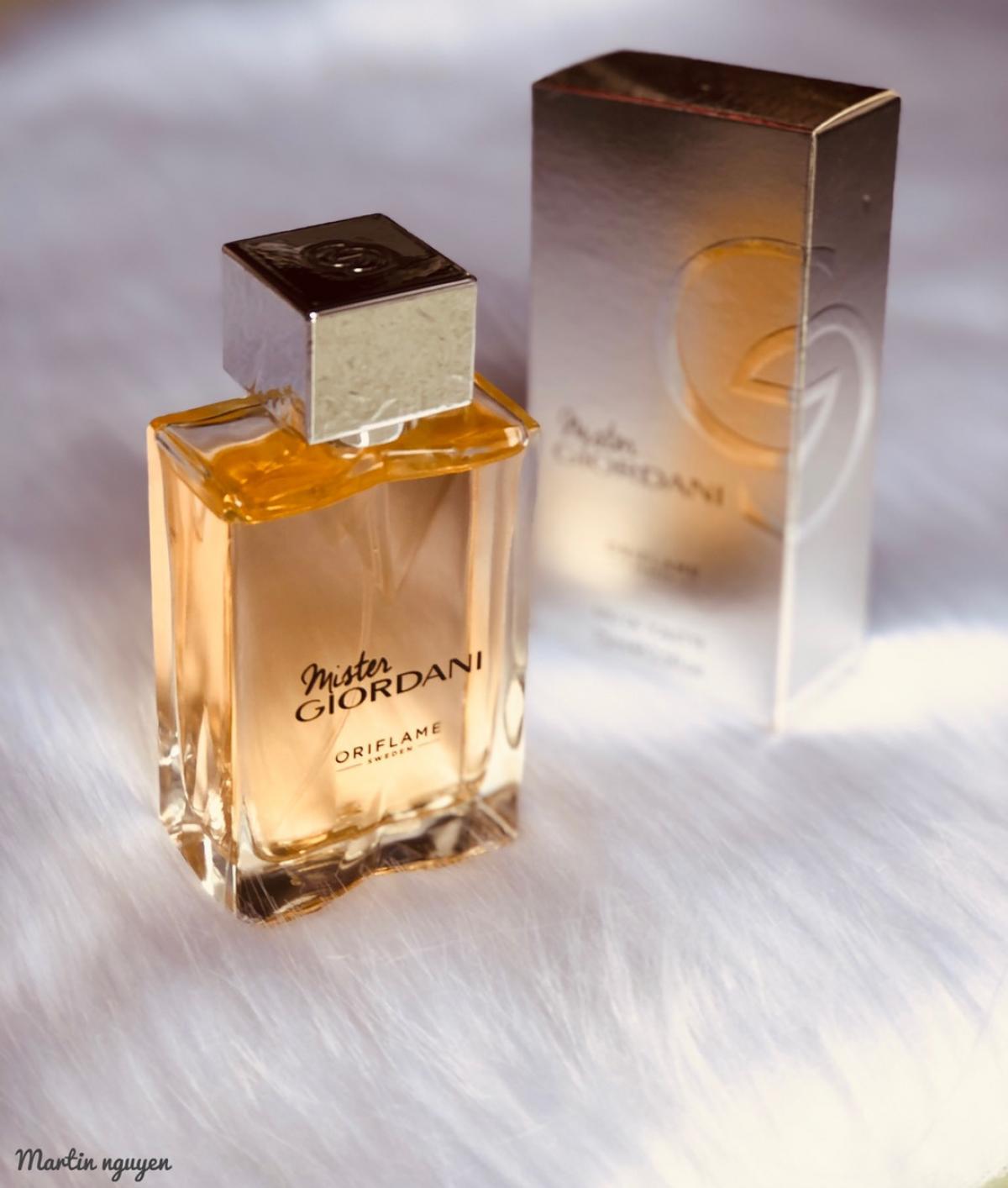 Mister Giordani Oriflame cologne - a fragrance for men 2018