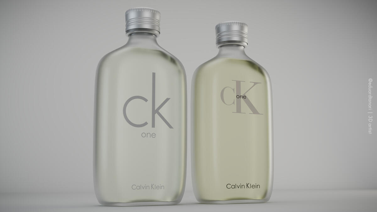 CK One Calvin Klein perfume - a fragrance for women and men 1994