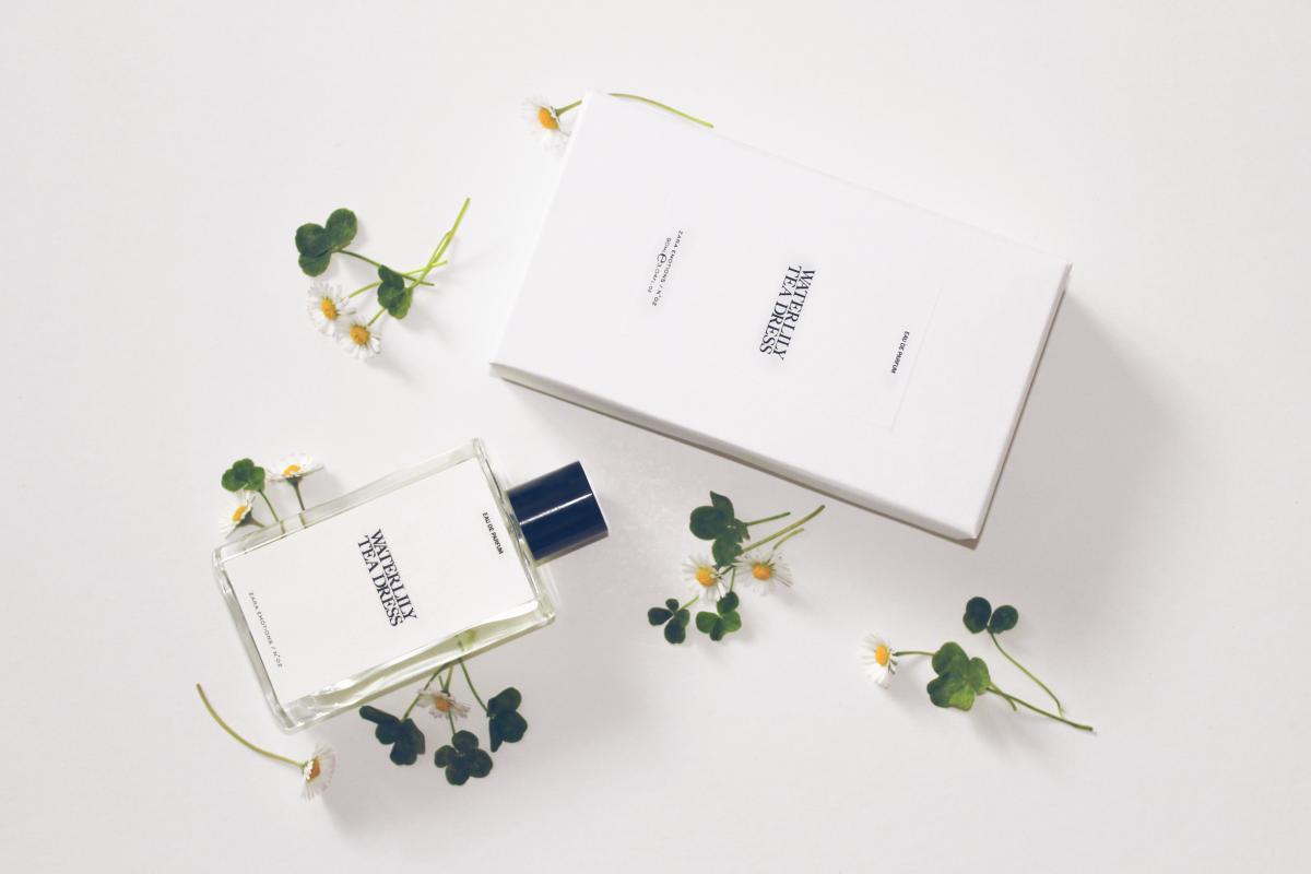 zara waterlily tea dress perfume review