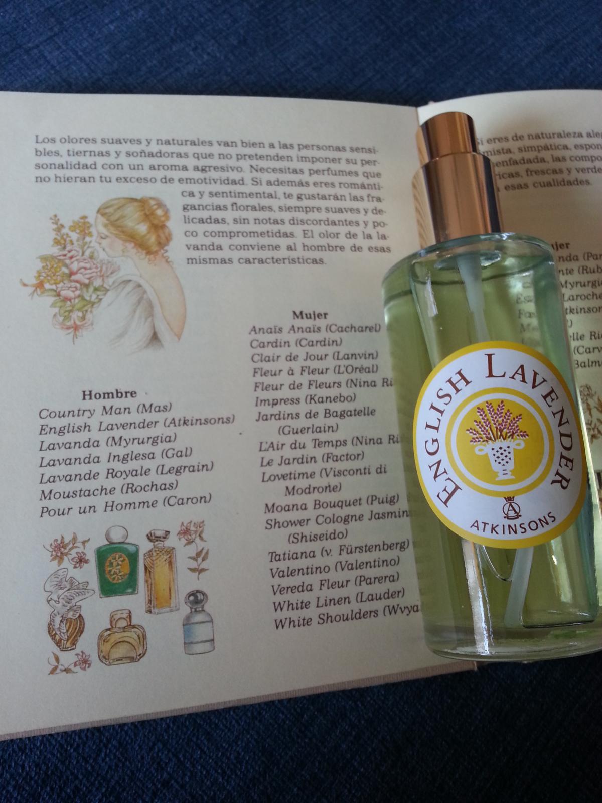 English Lavender Atkinsons perfume a fragrance for women and men 1799