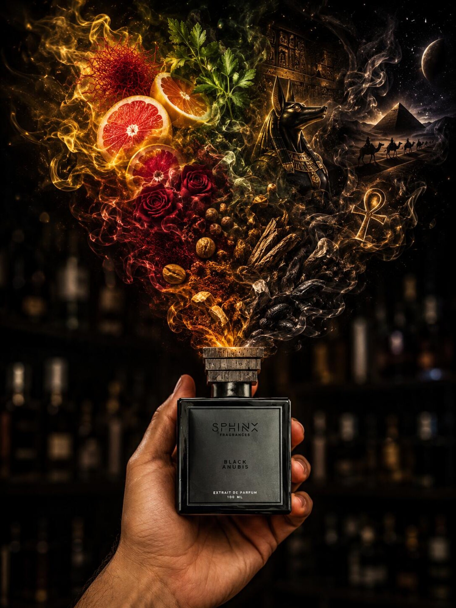 Black Anubis Sphinx Fragrances perfume - a fragrância Compartilhável 2022