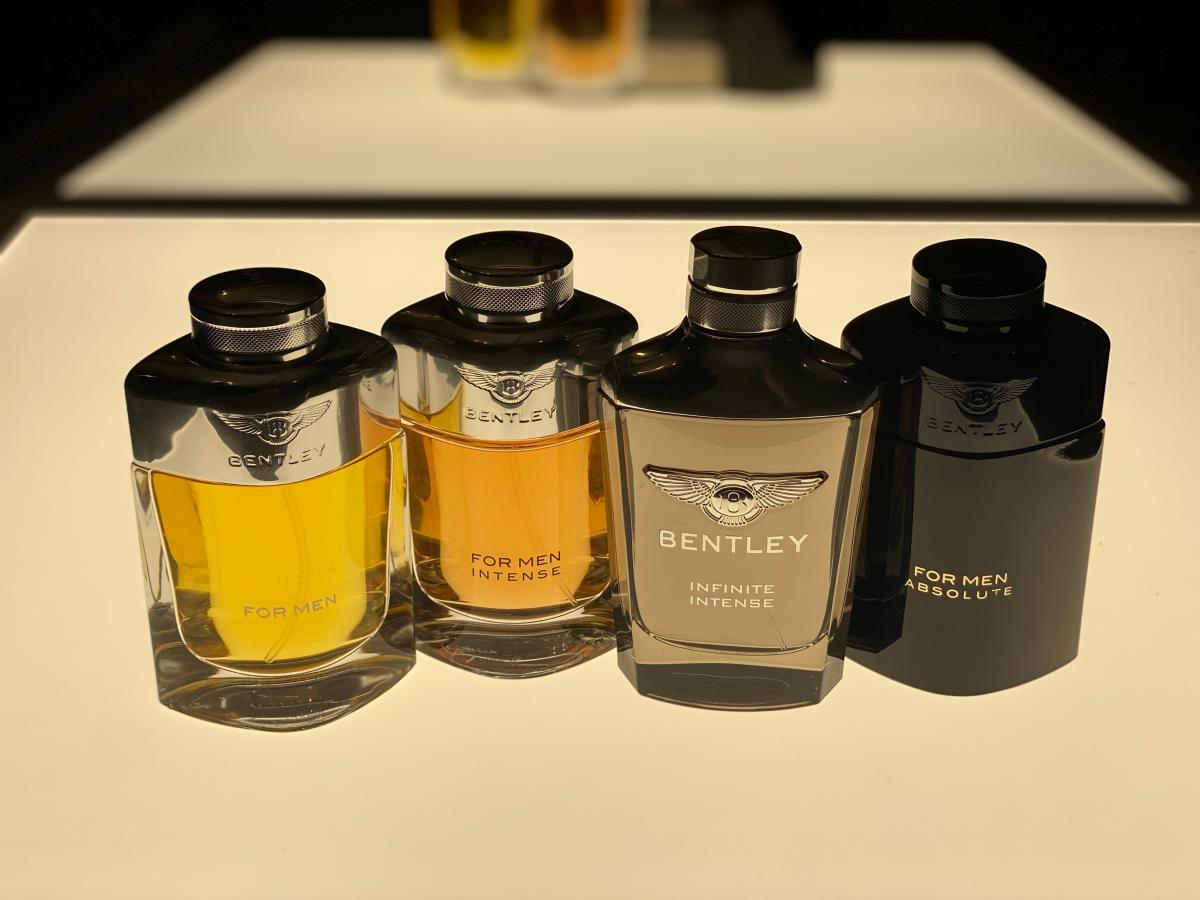 Bentley for men absolute. Bentley for men intense.