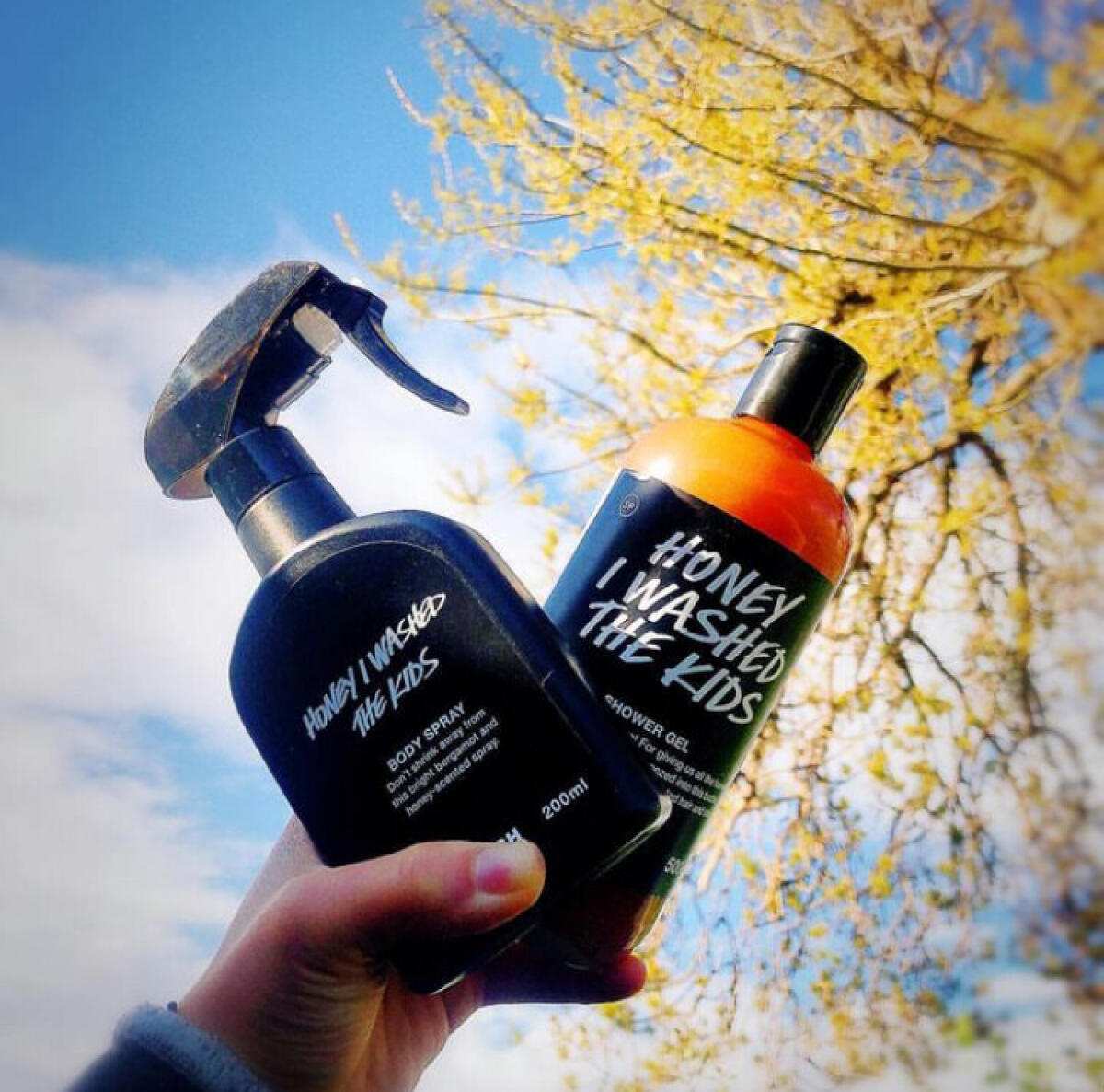 Lush Honey I Washed The Kids Lush body spray and shower gel