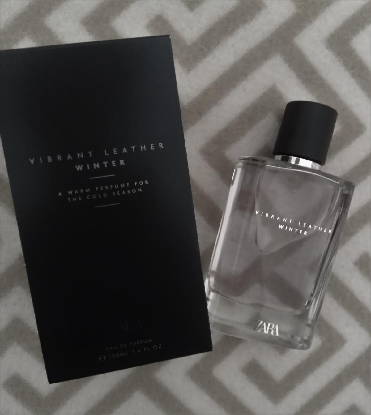 Vibrant Leather Winter Zara Cologne un nouveau parfum pour homme 2020