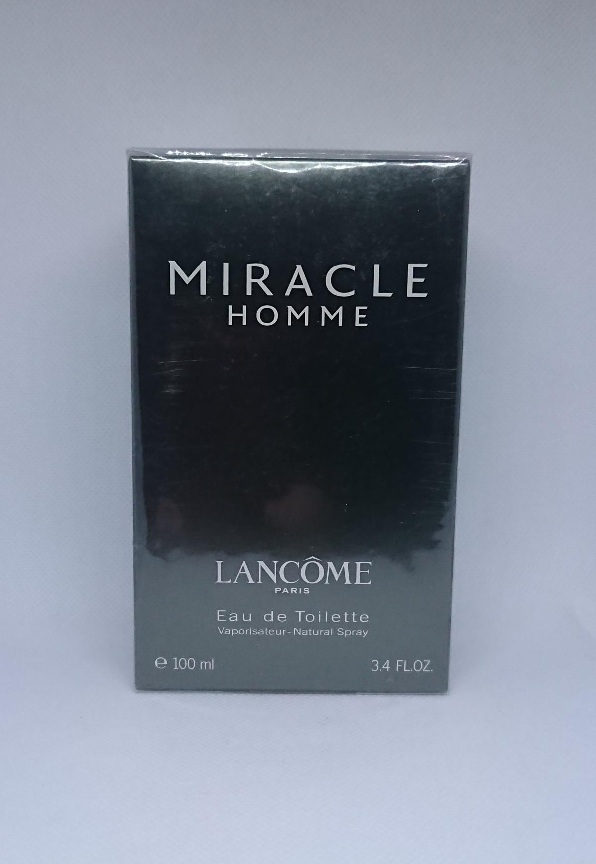 Miracle Homme Lancôme cologne - a fragrance for men 2001