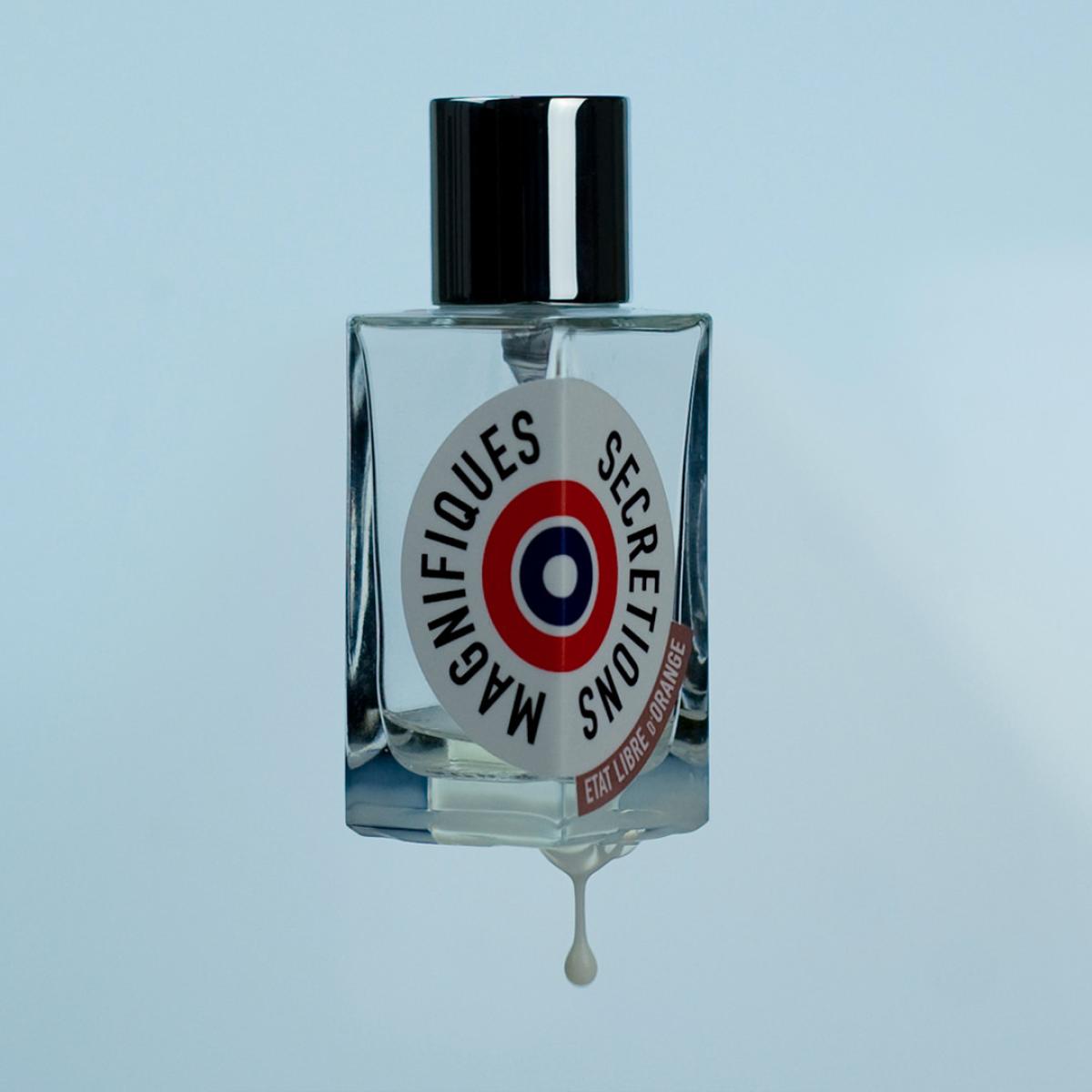 Secretions Magnifiques bottle drippling milk photo by erzech on Fragrantica Fragram 