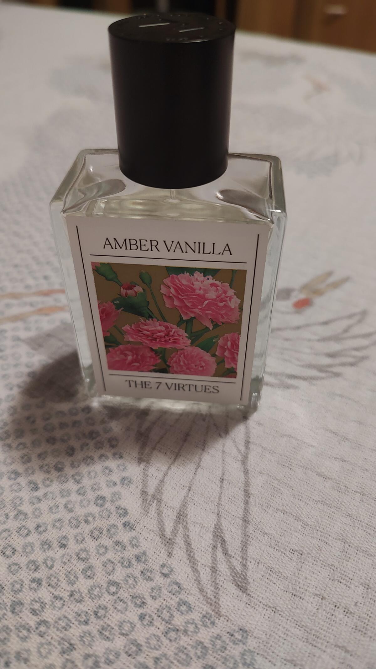 Amber vanilla the 7 virtues a fragrance 2024