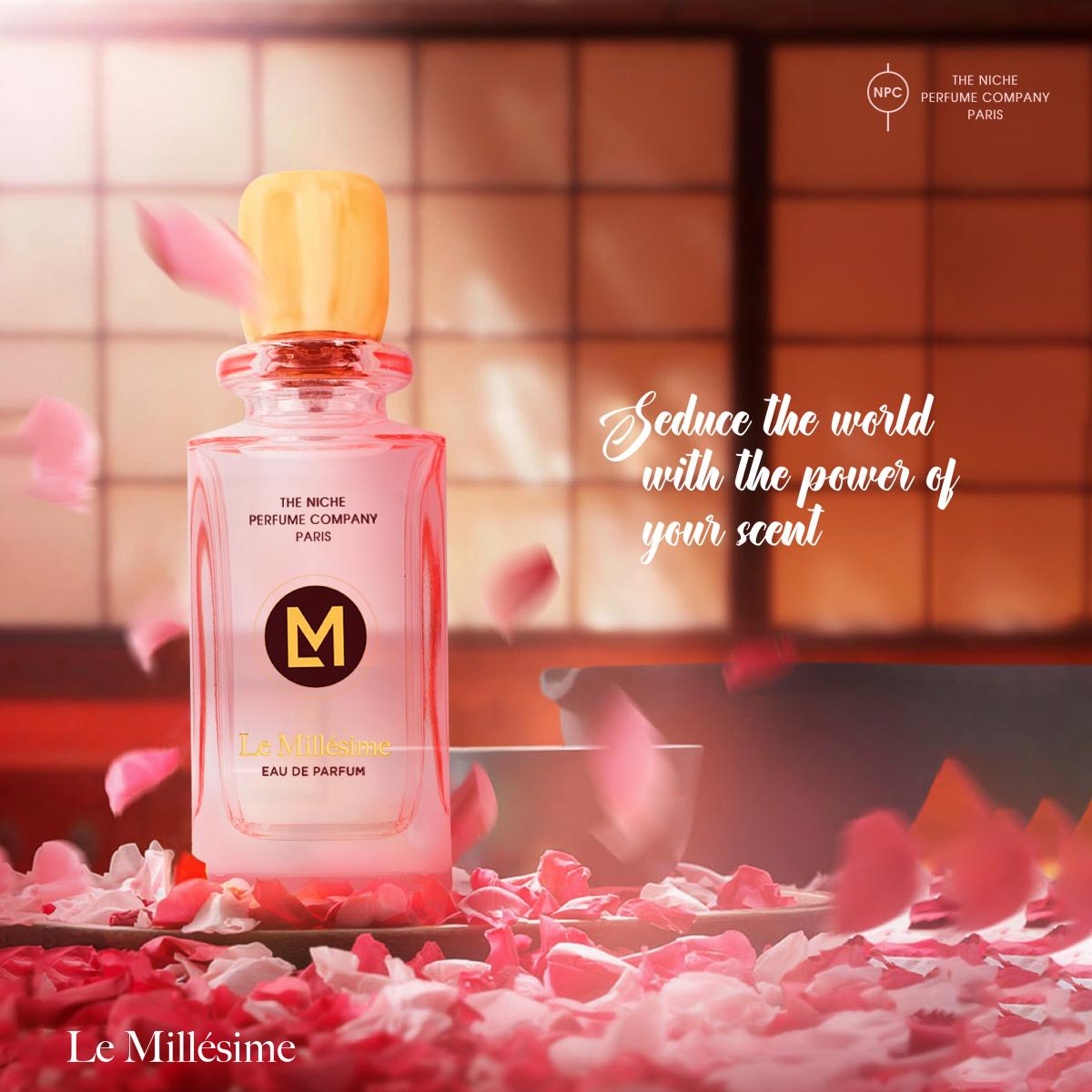 Discover the luxurious scent of LE MILLÉSIME by The Niche Perfume