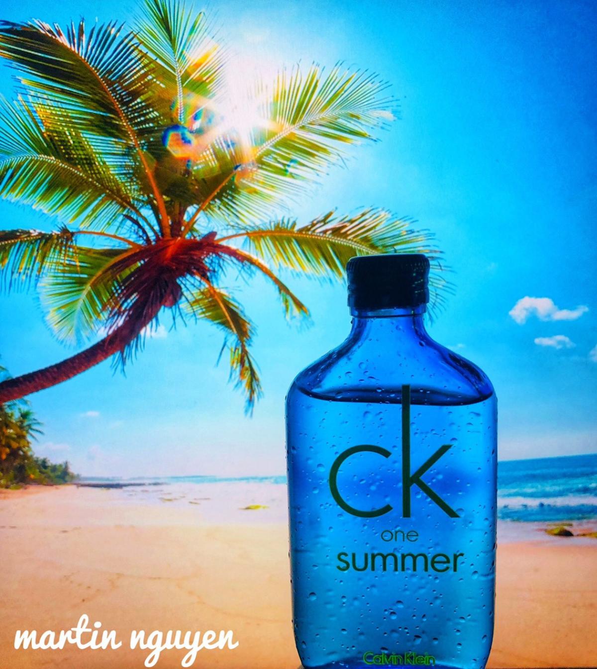 CK One Summer 2018 Calvin Klein perfume a fragrance for women and men