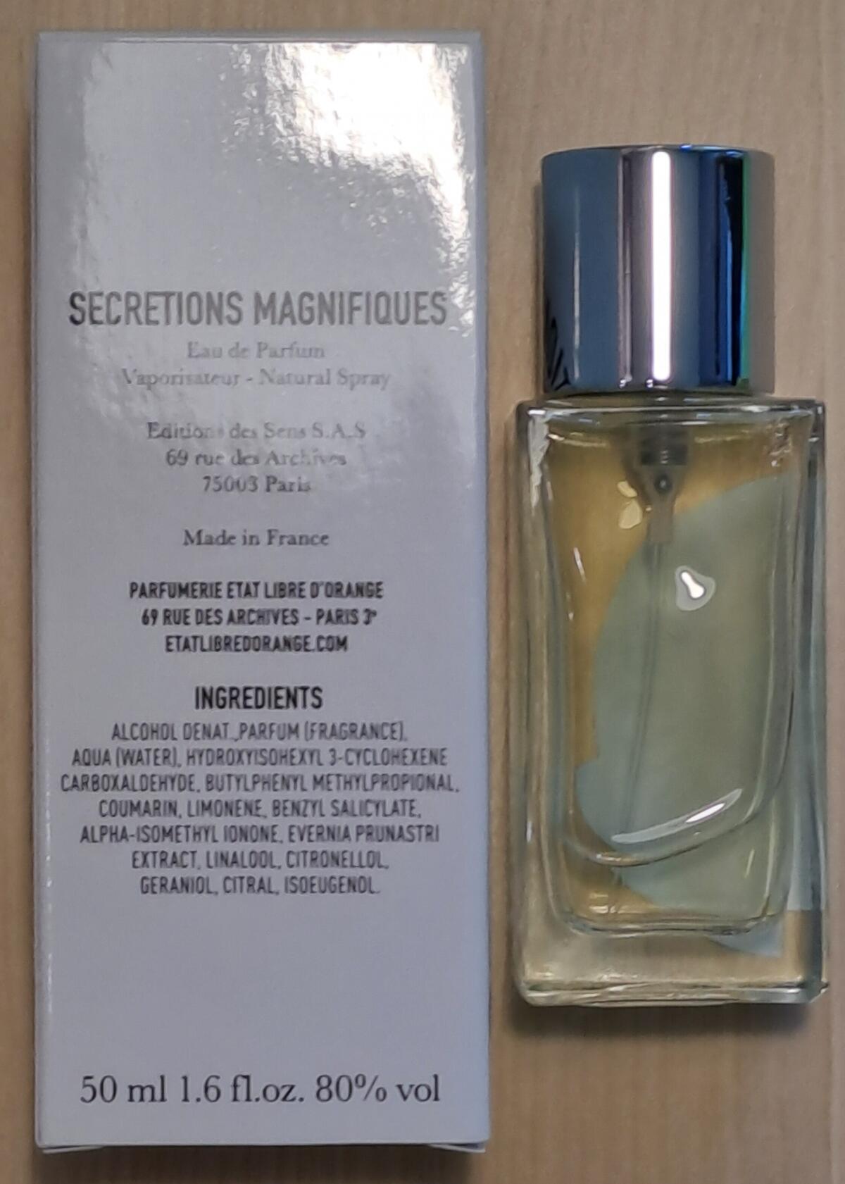 Secretions Magnifiques Etat Libre d'Orange perfume - a fragrance for ...