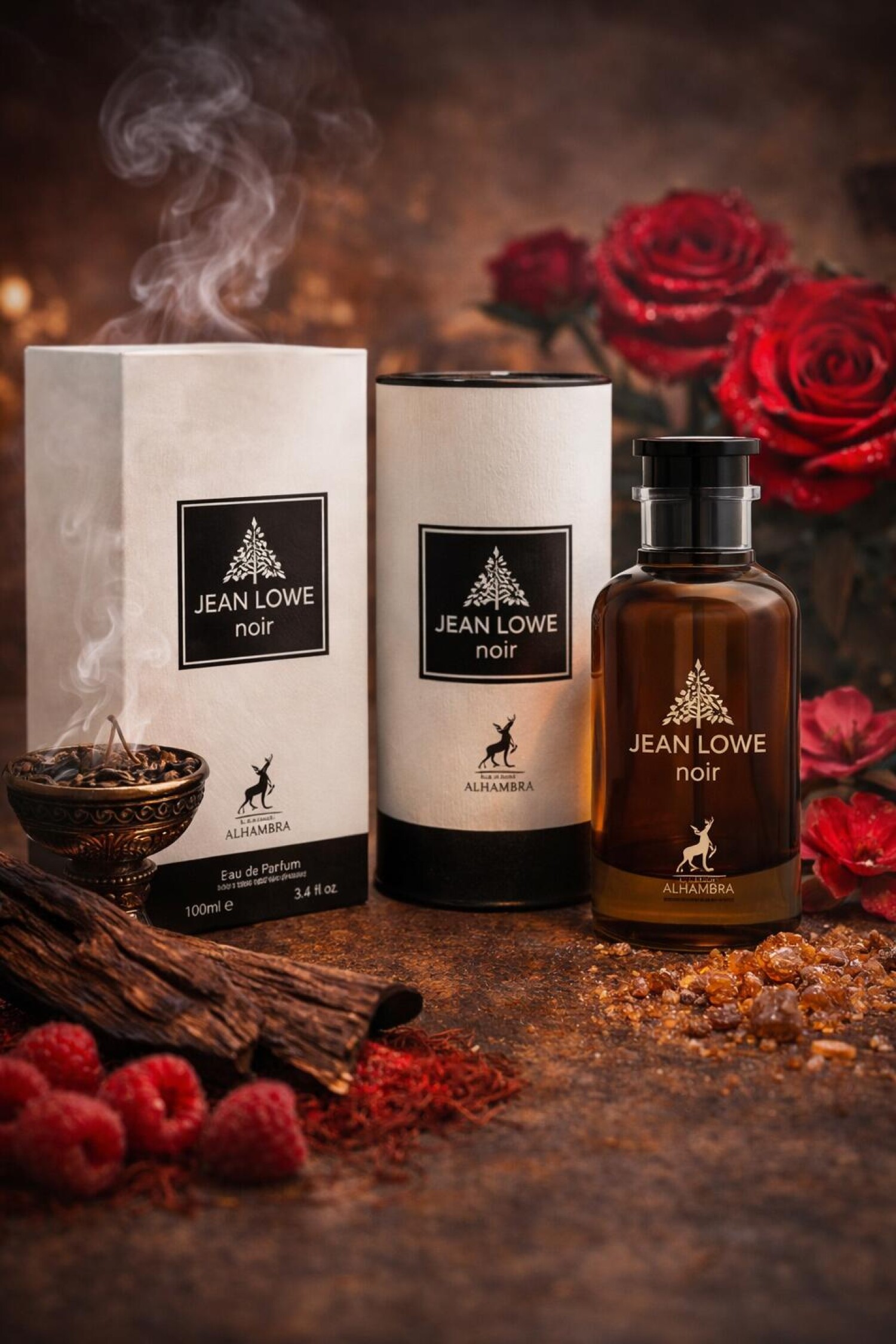 Jean Lowe Noir Maison Alhambra perfume a fragrance for women and men — free download
