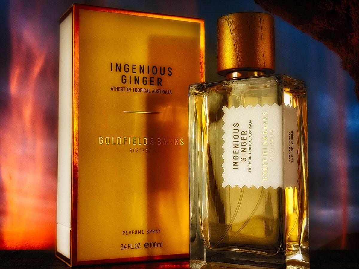 Ingenious Ginger Goldfield & Banks Australia perfume a new fragrance for women and men 2023