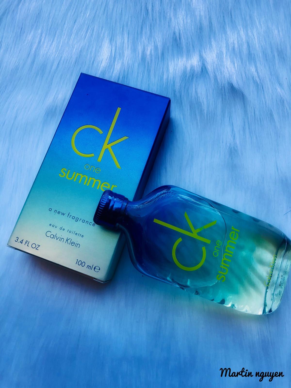 CK One Summer 2015 Calvin Klein perfume a fragrance for women and men