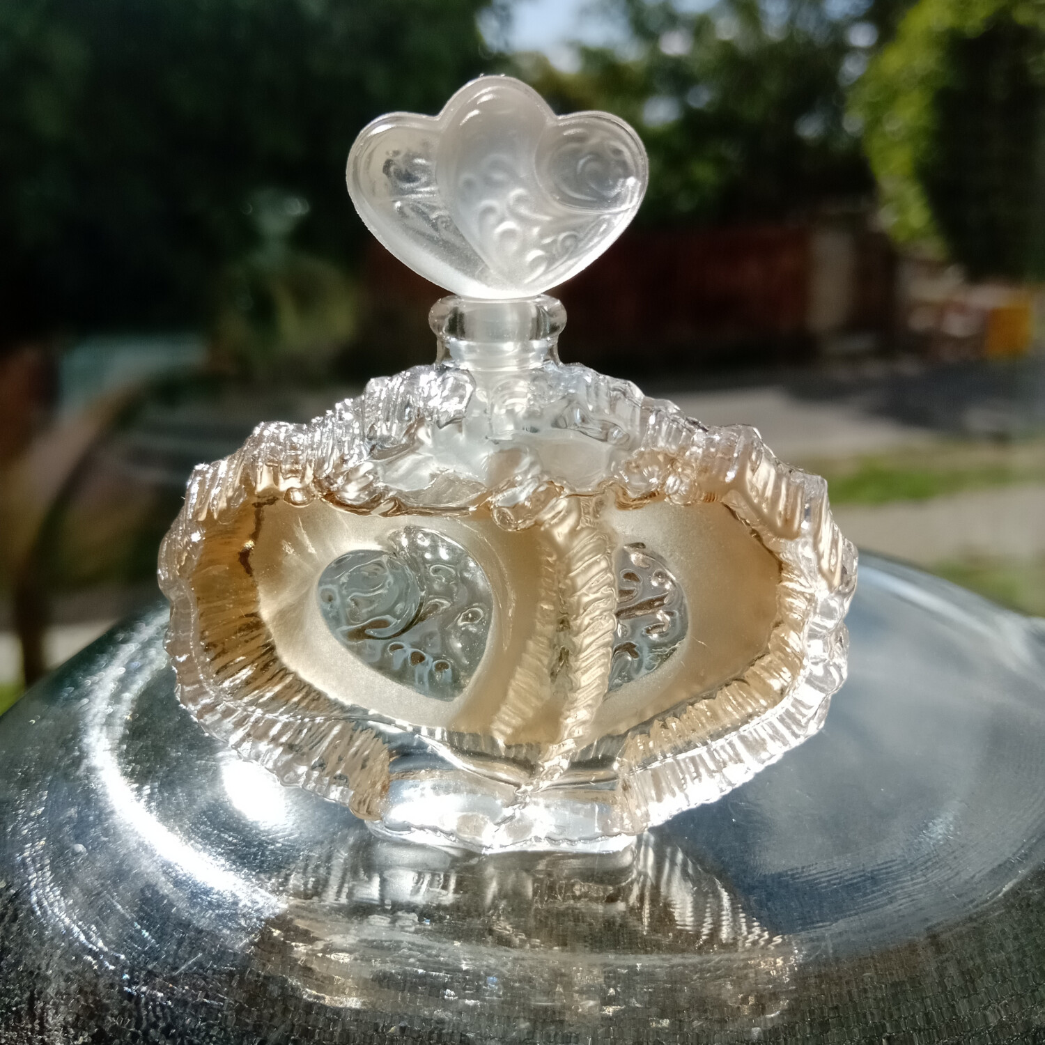 Coffret Parfum Lalique 2 Cœurs - Édition Limitée 2004 - Flacon Cristal 50 Ml Neuf