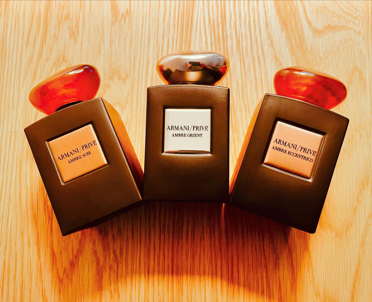 lovescully 3 faces of Armani Prive Amber Ambre Soie Ambre