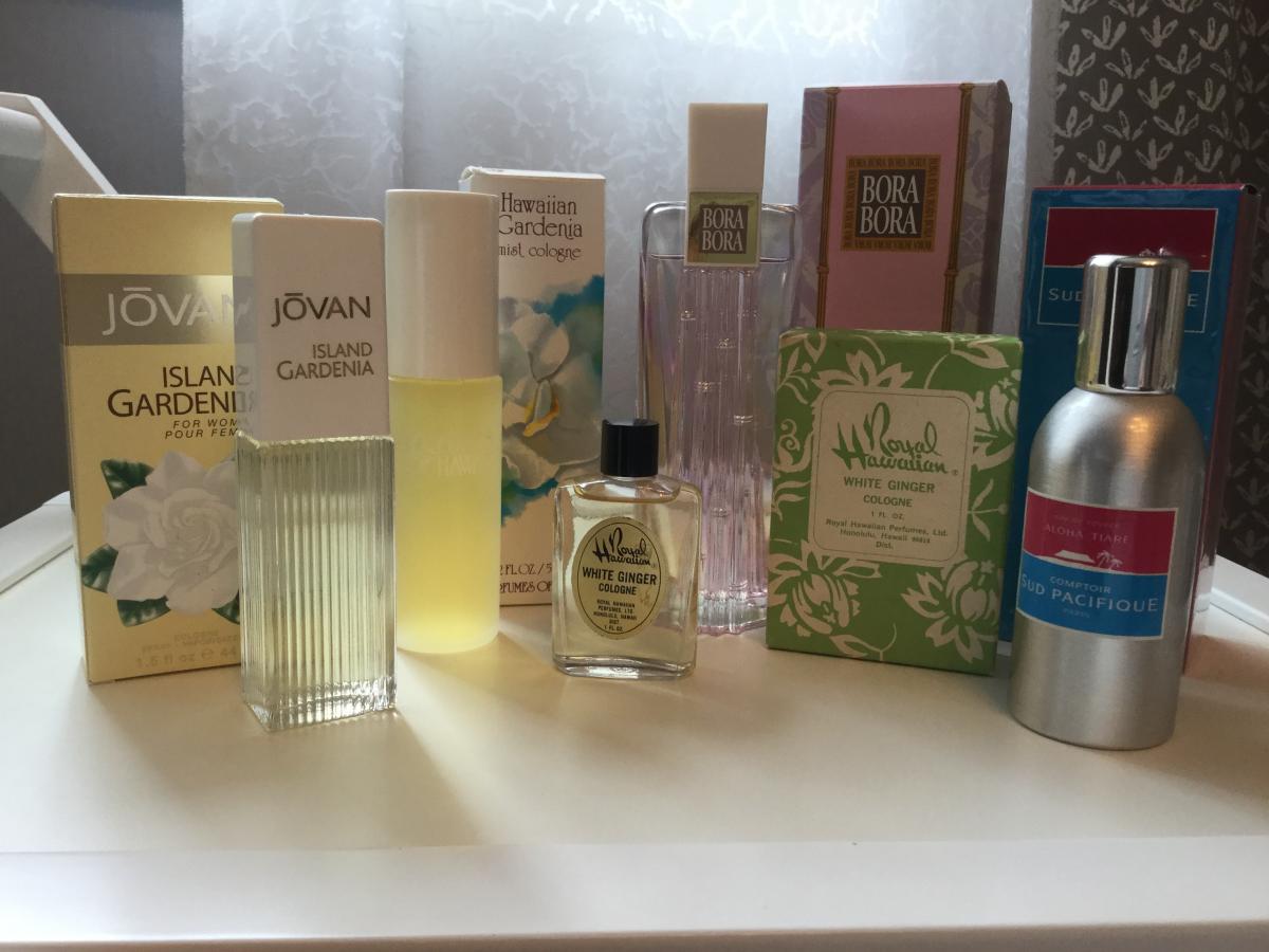 Island Gardenia Jovan perfume a fragrance for women 1982