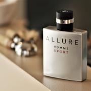 Perfume (Allure Homme Sport) Masculino 25ml - Amadeirado Aquático
