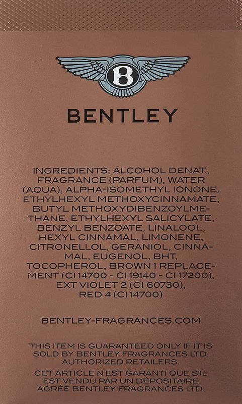 Fragrantica bentley online absolute