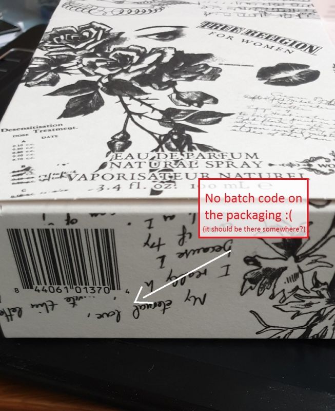 Batch Code and Fake Bottle Query Thread part 2 (Page 3) — Perfume